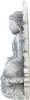Product image 6 of the product “Bodhi - Buddh, seated in front of relief, 52 cm H | cast stone ”